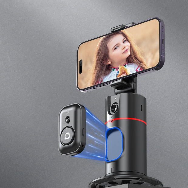 360 Degree Intelligent Gimbal, with AI Facial Recognition, Movement Tracking & Stabiliser